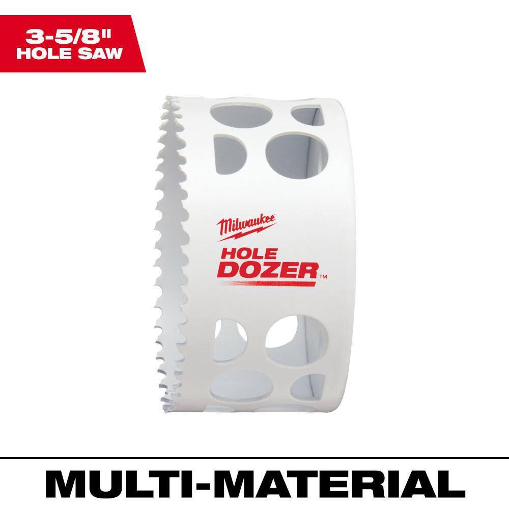 MW 3-58 in. Hole Dozer Bi-Metal Hole Saw 49-56-9642