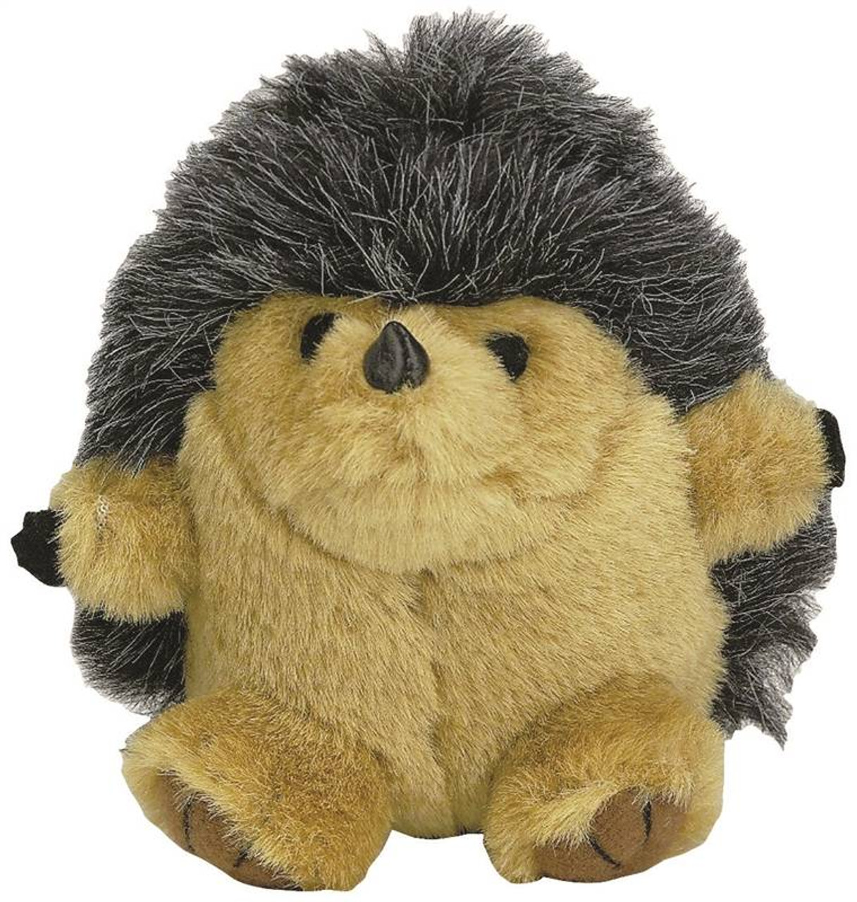 Booda Medium Soft Bite-able Squatters Hedgehog Plush Dog Toy