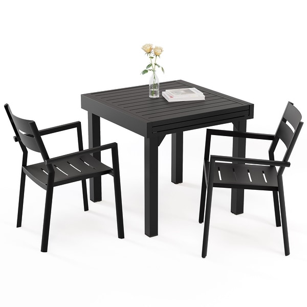 Outdoor 3/5/7piece Patio Aluminum Dining Set