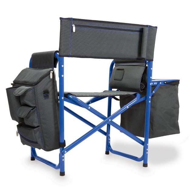 Picnic Time Fusion Camping Chair Gray