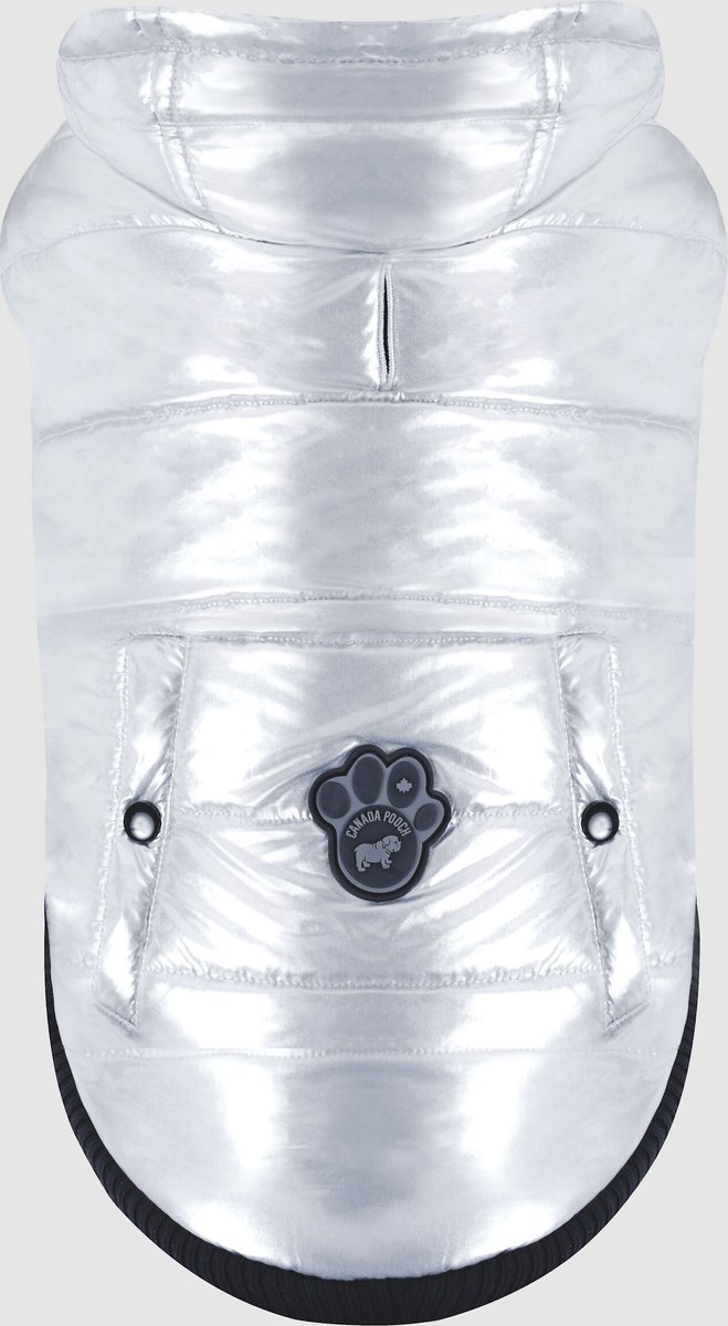 Canada Pooch Shiny North Pole Insulated Dog Puffer Vest