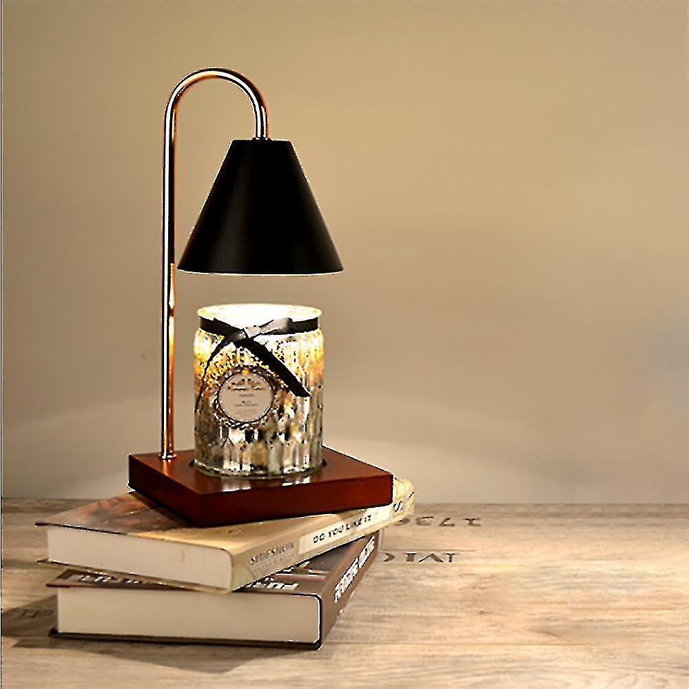 Naiwang Lamp Melting Aromatherapy Table Wooden Decorative Ornaments Bedside Dimming