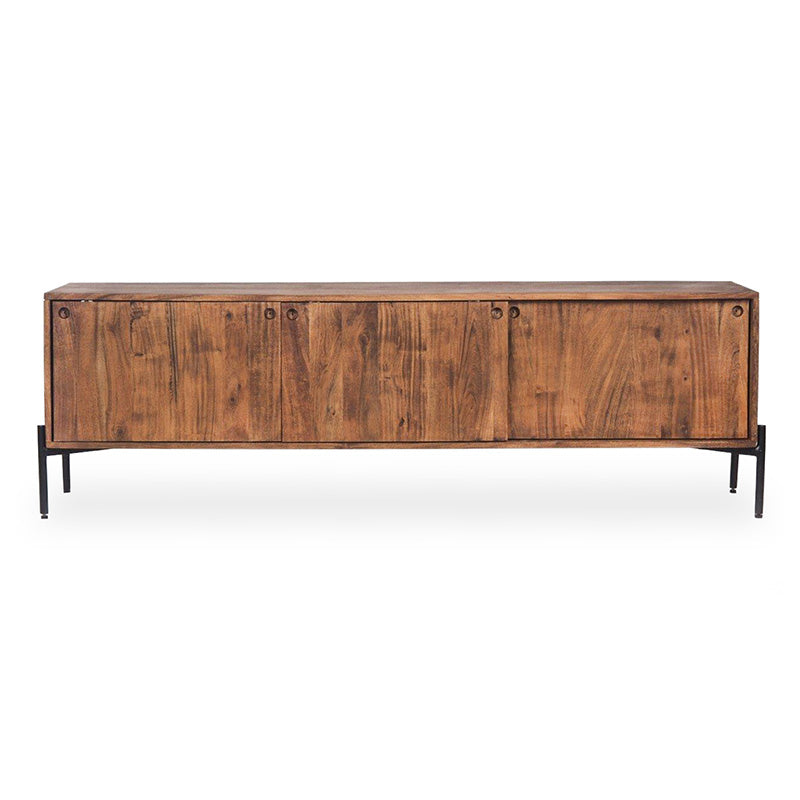 TRUDY TV Entertainment Unit -160cm Solid Acacia Wood