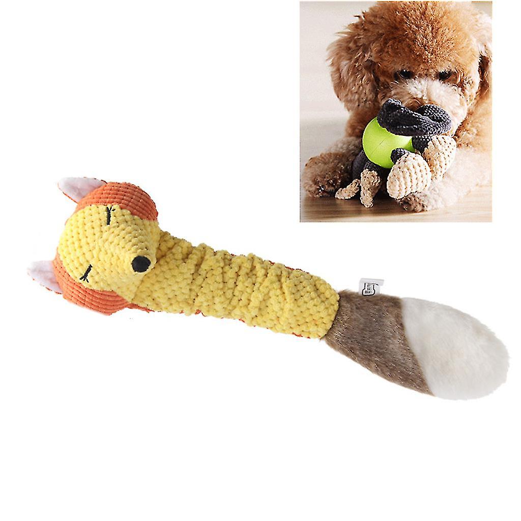 Interactive Stuffed Animal Dog Chew Toys For Puppy Small Medium Breed