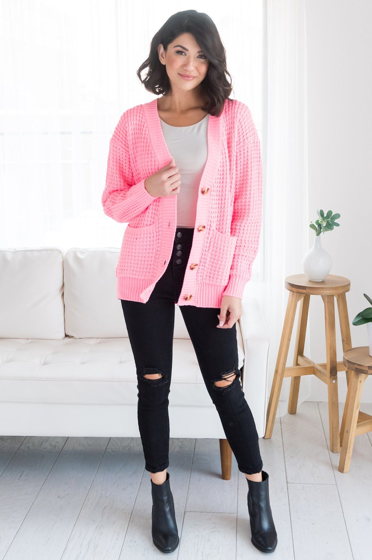 Autumn is Calling Button Up Cardigan