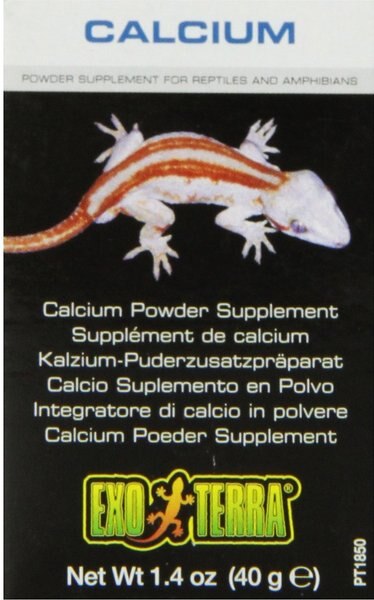 Exo Terra Calcium Powder Reptile and Amphibian Supplement