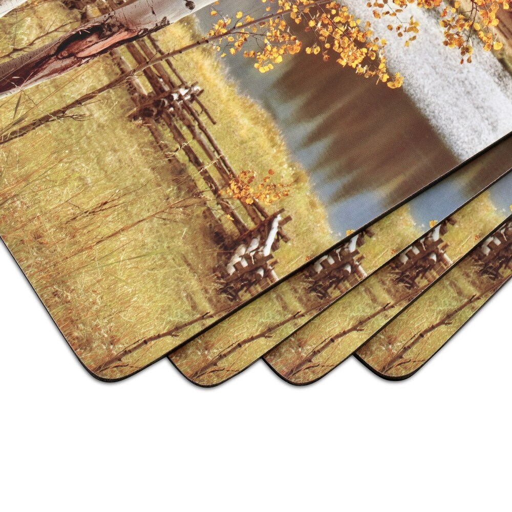 Pimpernel Birch Beauty Placemats Set of 4   15.7 inches x 11.7 each