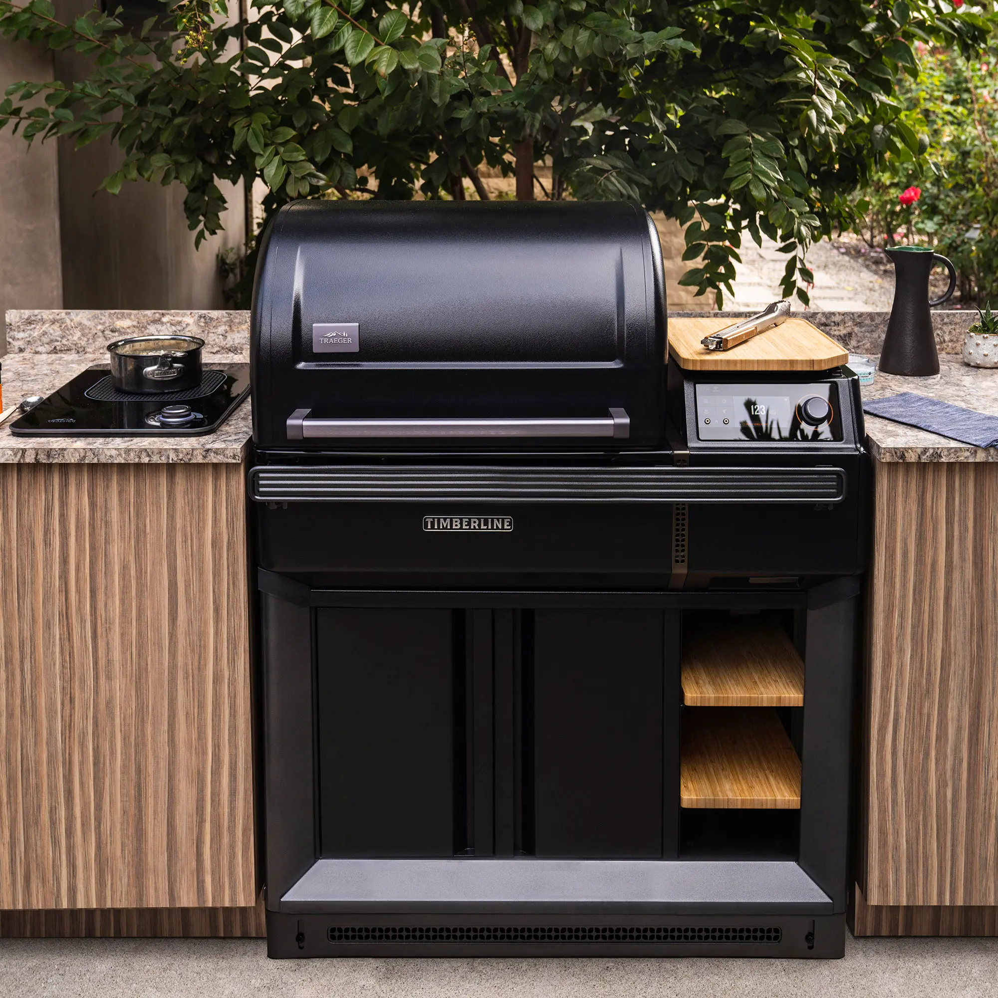 Traeger Timberline Black Built-In Trim Kit