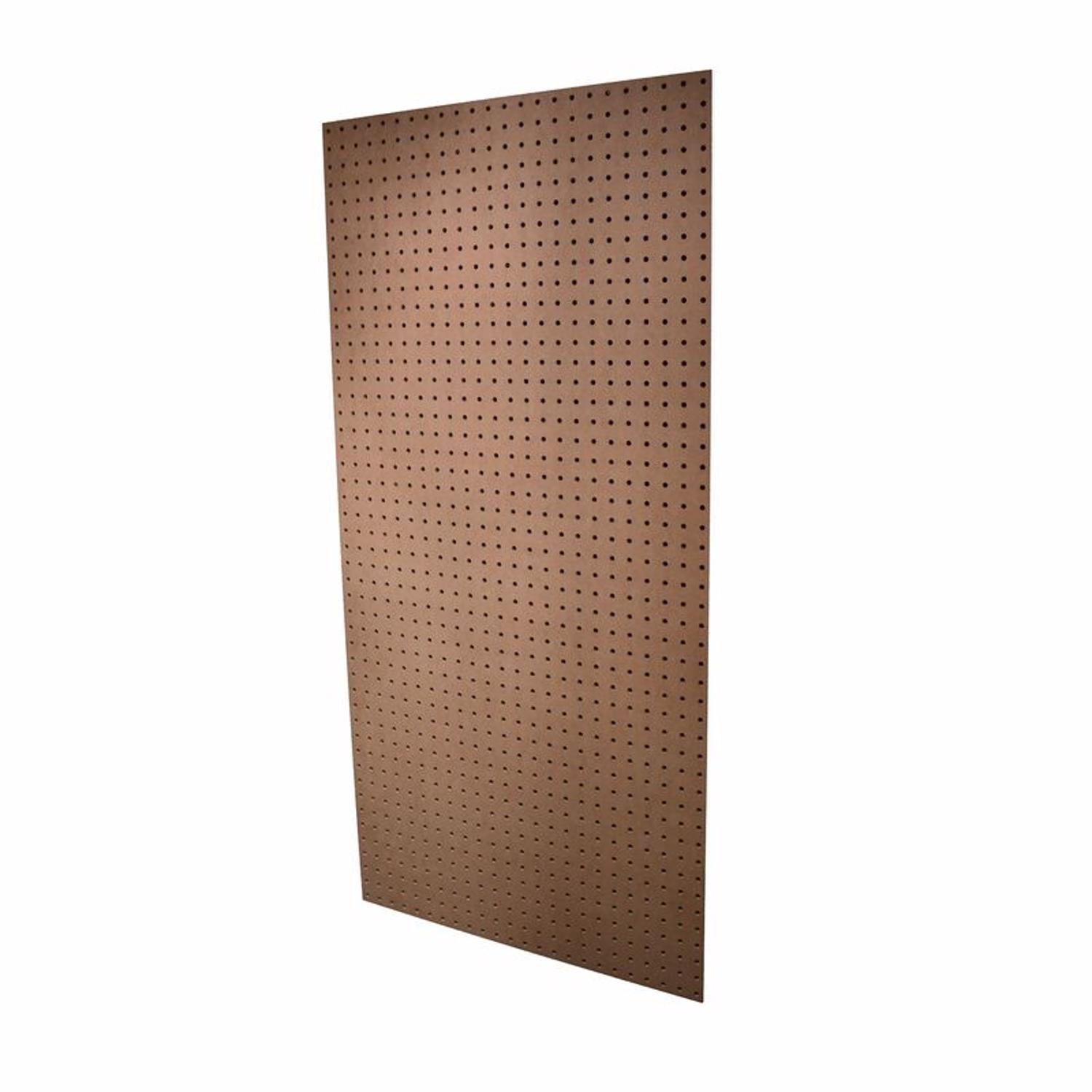 Alexandria Moulding 3/16 in. X 24 in. W X 4 ft. L Medium Fiberboard (MDF) Peg Board