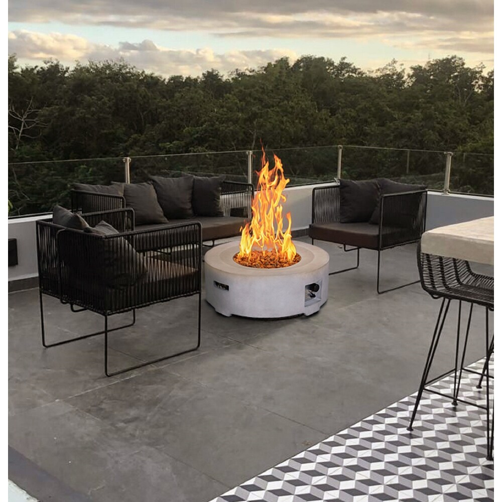 Artistic 30 inch adjustable propane fire pit   N/A