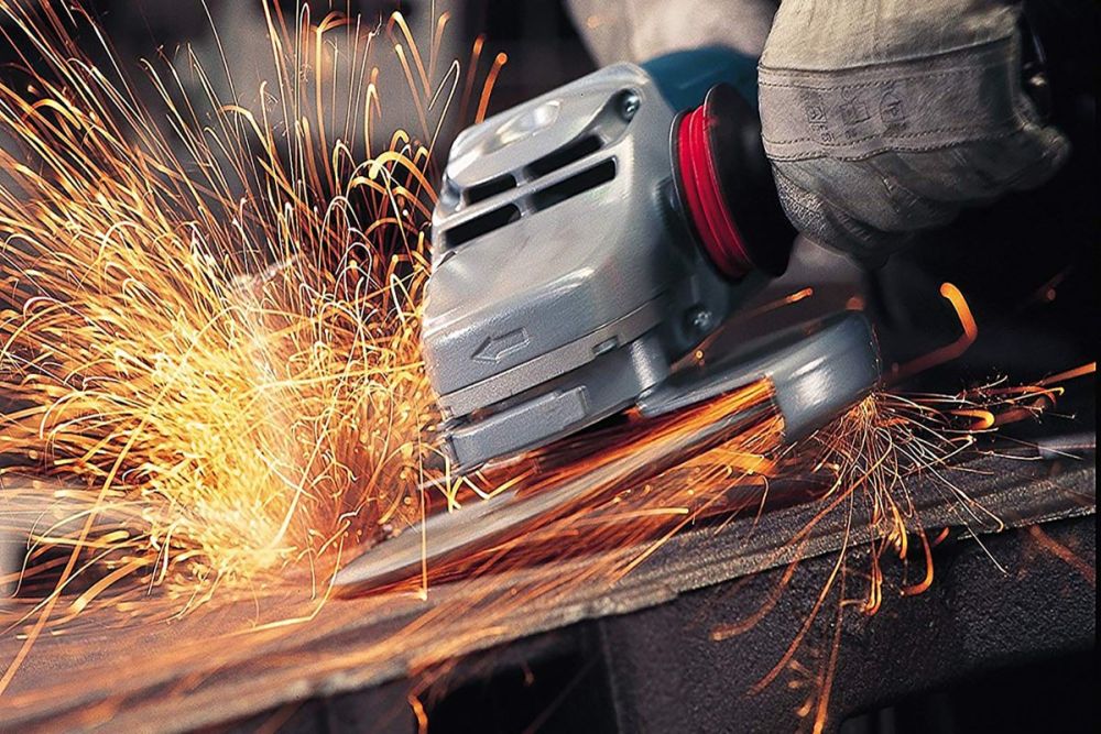 Bosch GWS13-50VS 5 In. Angle Grinder