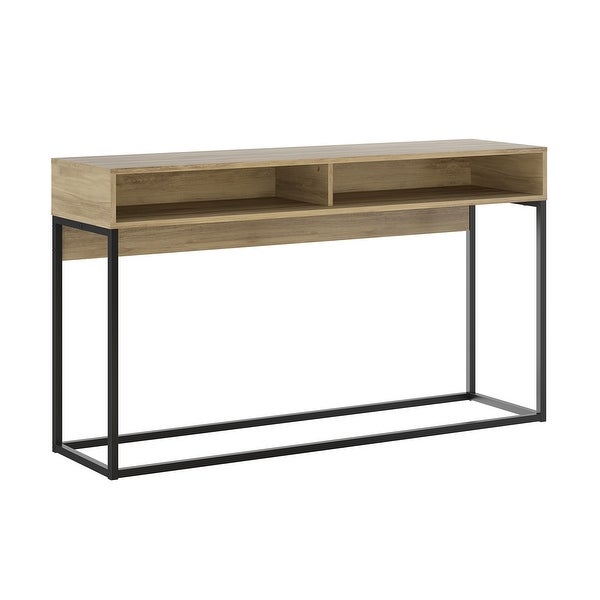 NOA Minimalist Modern Storage Console Table