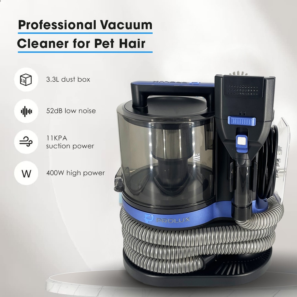 Bagless 4 in 1 Pet Grooming Vacuum by Prolux