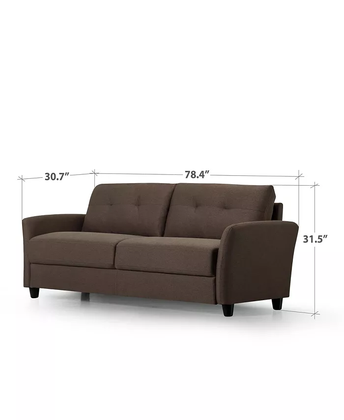 Zinus Ricardo Contemporary Upholstered Sofa