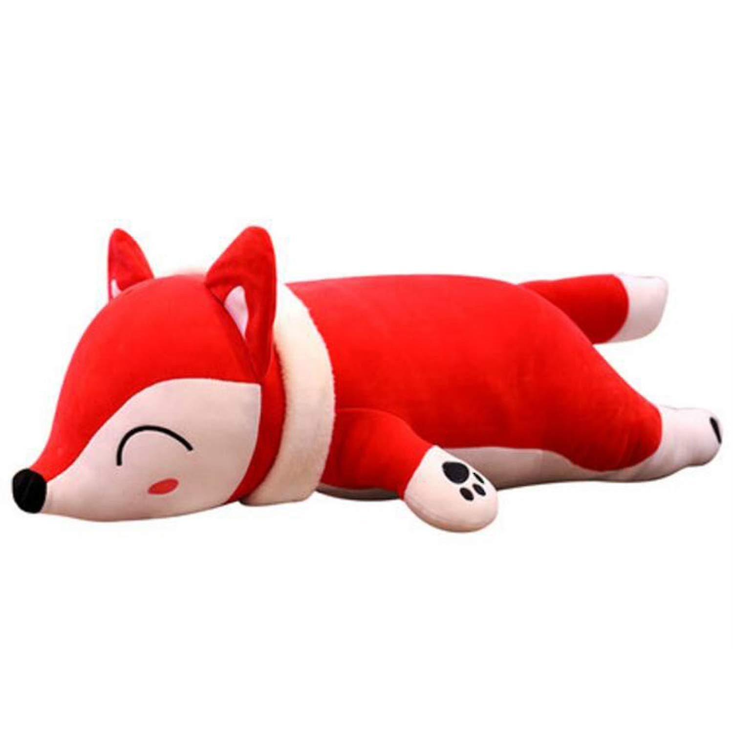 Stuffed Fox Animal Plush Toys Red Animal Stuffed Plushies Super Soft Cute Cuddly Pillow Cushion Stuf