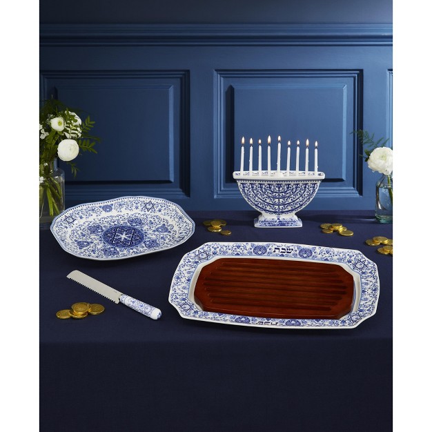 Spode Judaica Oval Platter