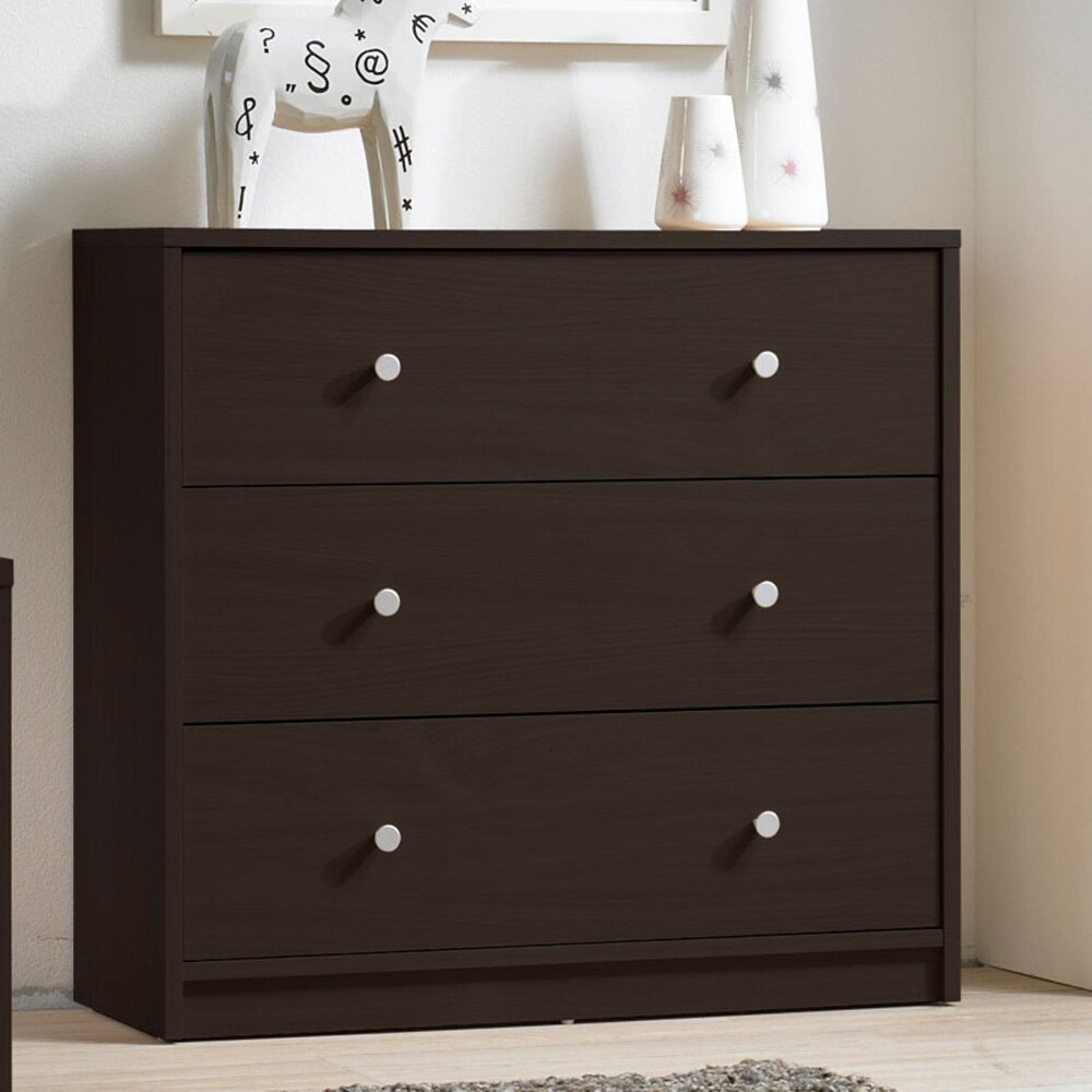 Studio 3 Drawer Dresser  Coffee