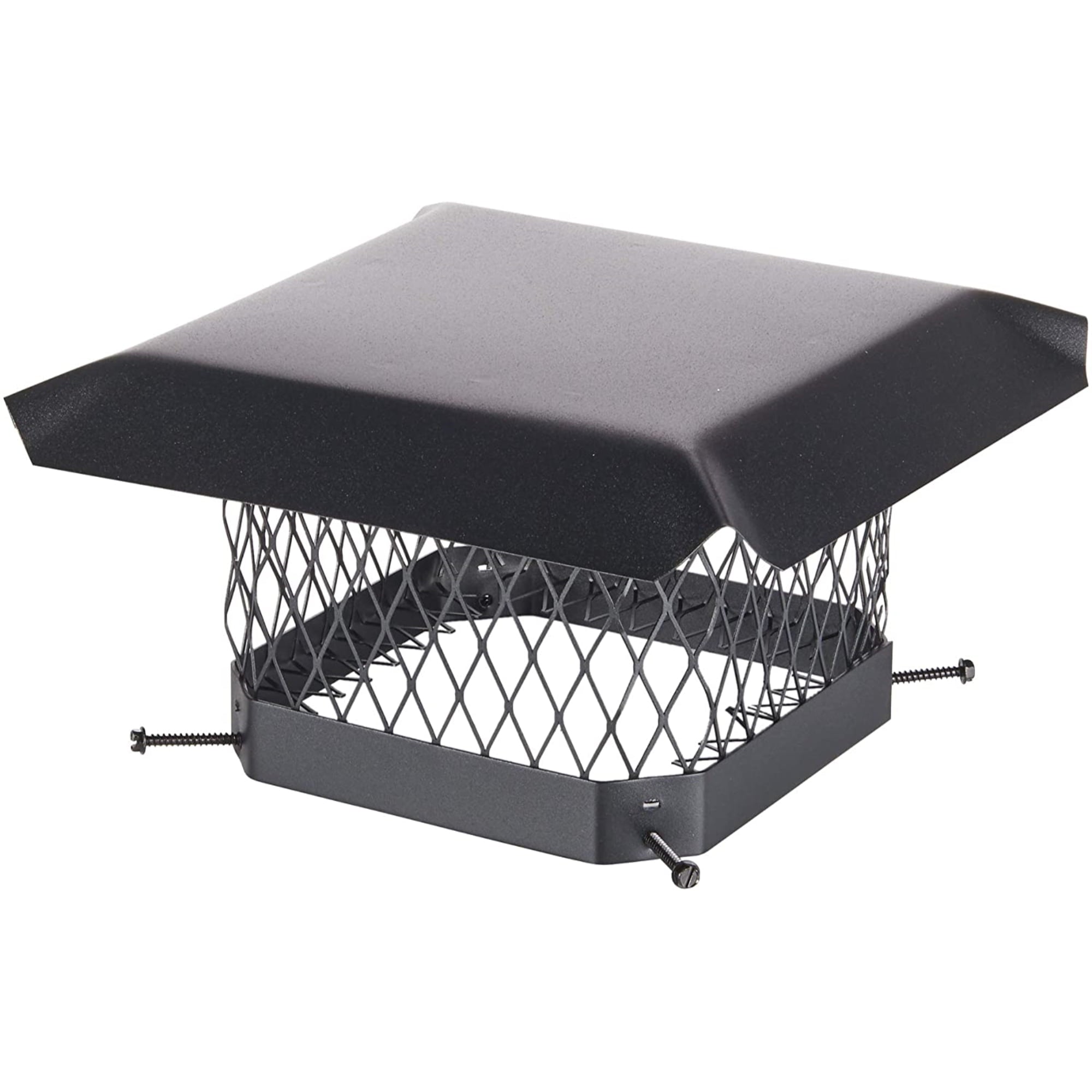 Shelter SC99 Single-Flue Black Galvanized-Steel Chimney Cap (9