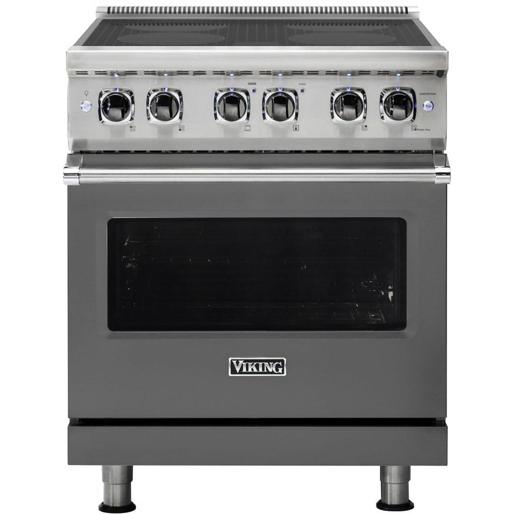 Viking 30-inch Freestanding Induction Range with MagneQuick Induction Power CVIR5301-4BDG