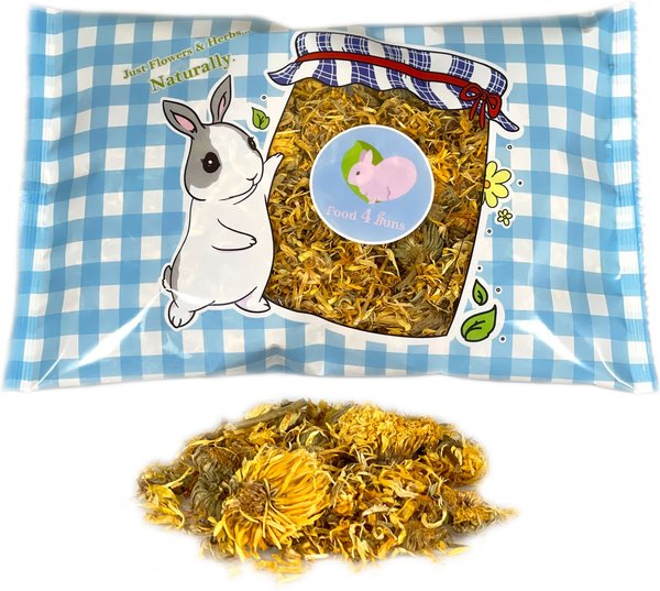 Food4Buns Calendulas Small Pet Treats， 2-oz bag