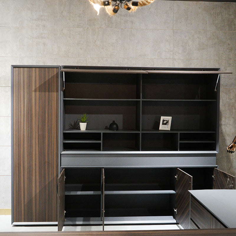 ARMANDO Display Unit 2.6M - Hazelnut & Grey