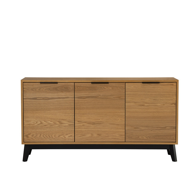 MALTON Sideboard  Buffet 143cm - Natural & Black