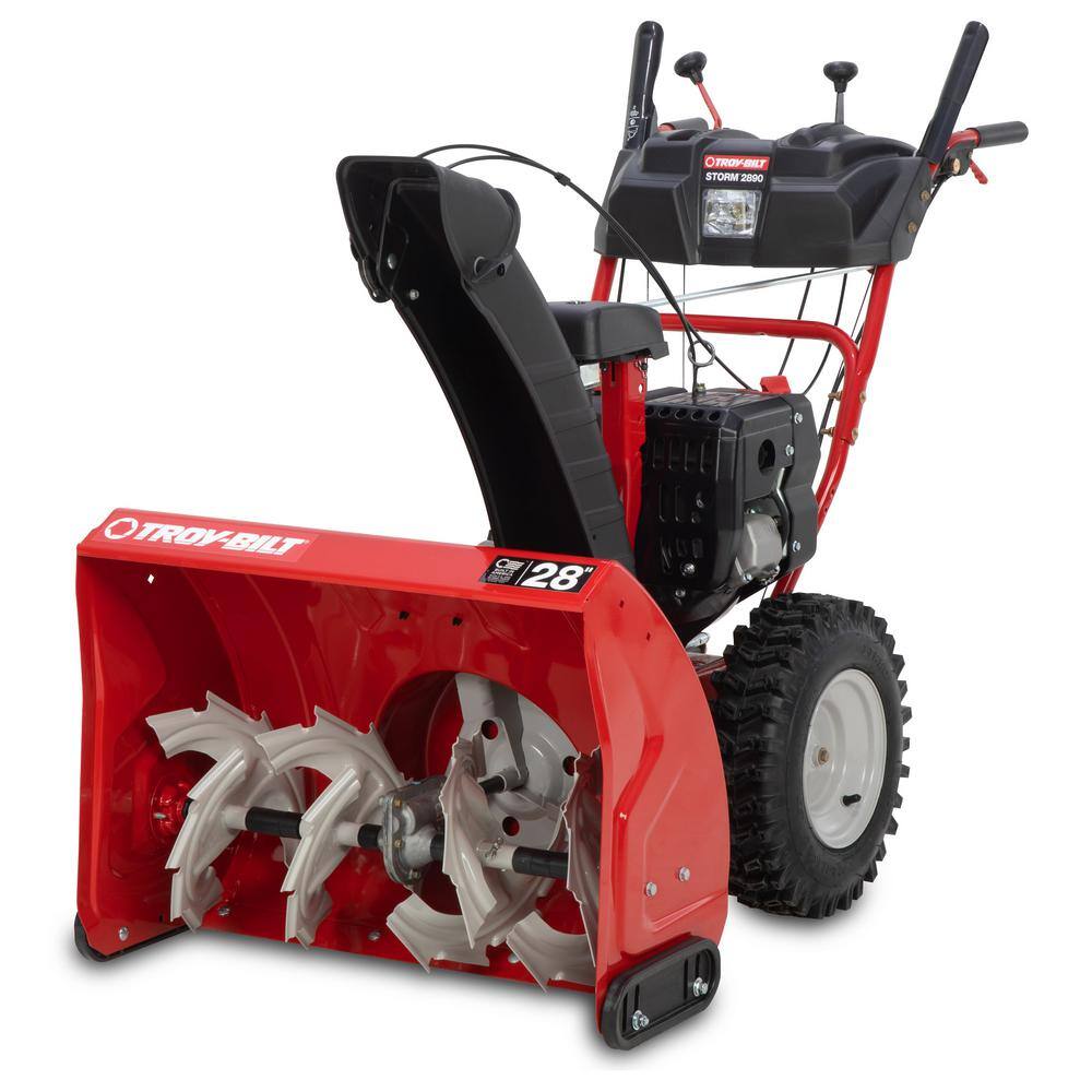 Troy-Bilt Storm 28 in. 272cc Two-Stage Electric Start Gas Snow Blower with Power Steering Storm 2890