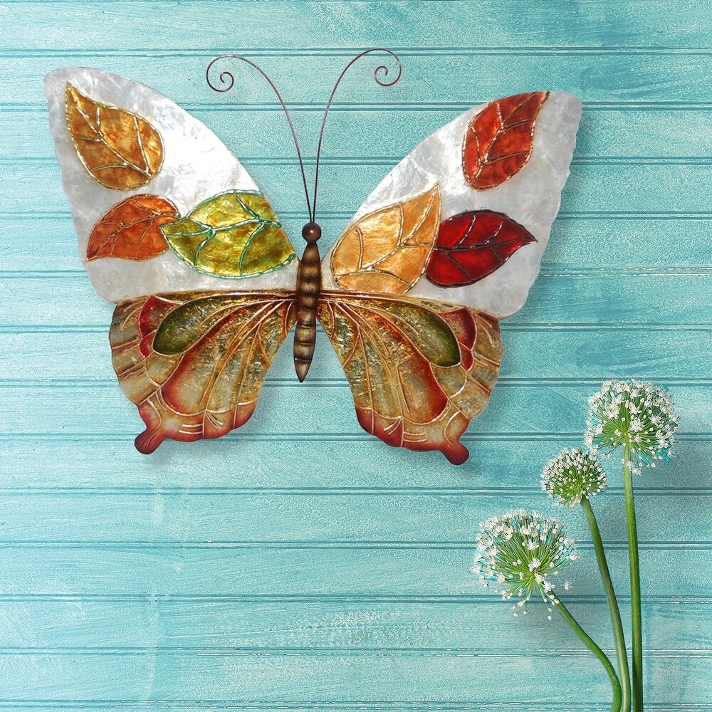 Butterfly Wall Decor Leaves (m2061)   1 x 18 x 13