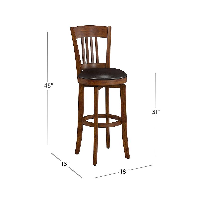 Canton Swivel Bar Stool