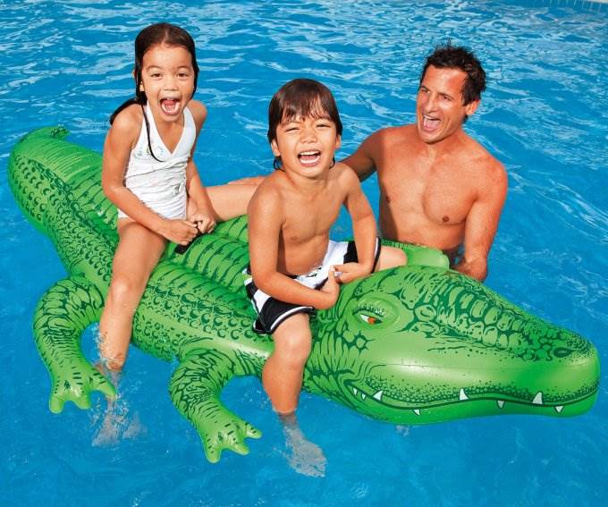 Intex Gator Ride-On Pool Float