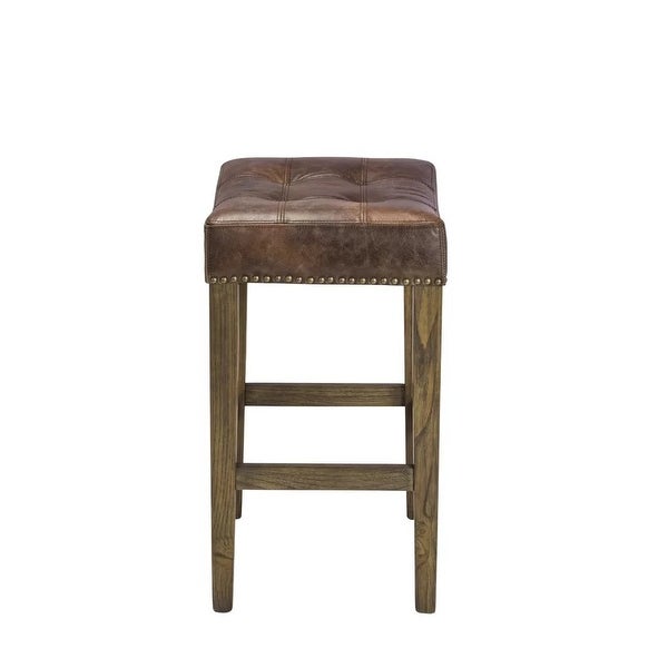 Elise Brown Stool (Set of 4)