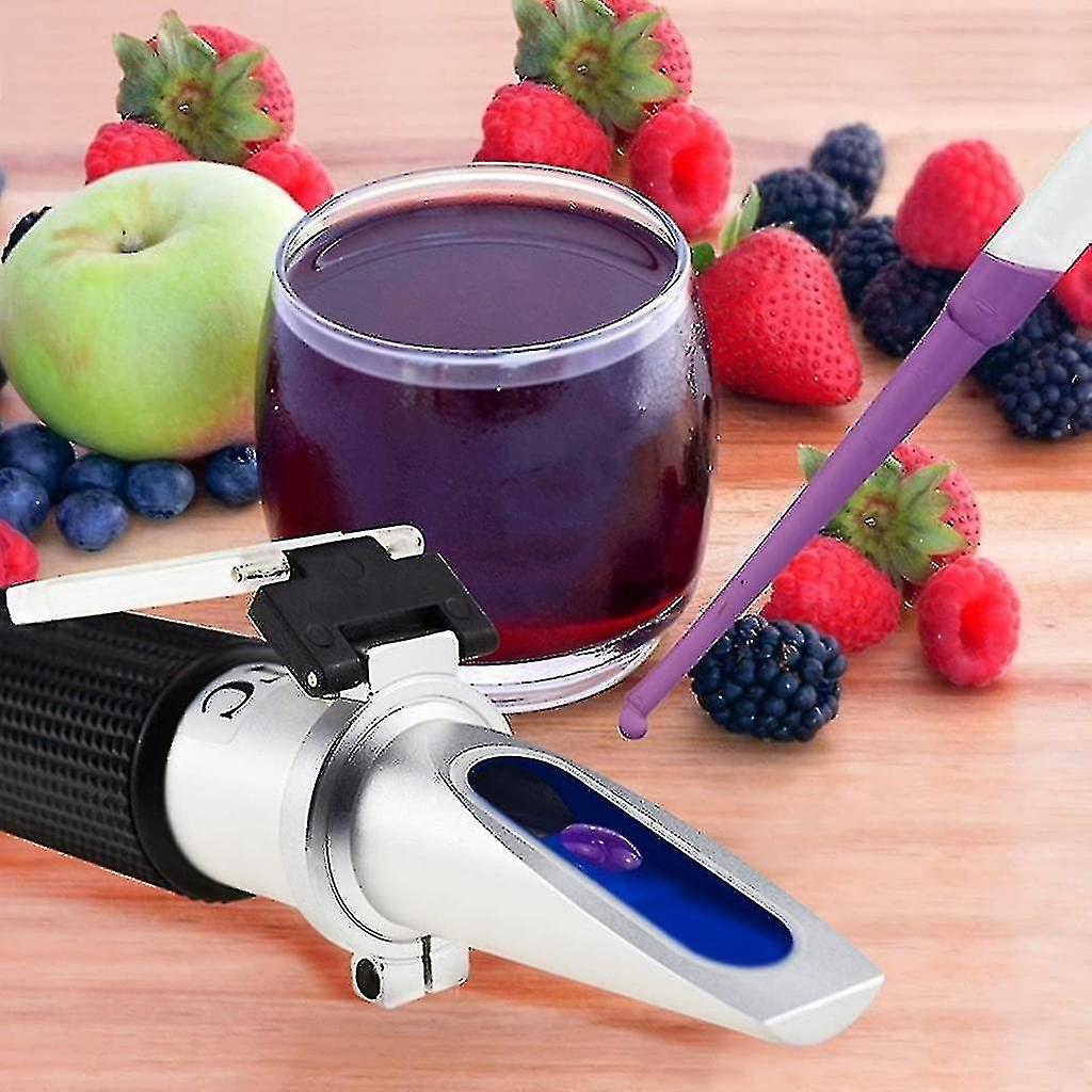 Refractometer 0~32% Digital Display Beer Wine Sugar Test Tool Kit