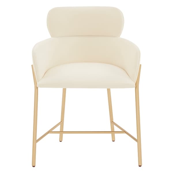 SAFAVIEH Couture Charlize Dining Chair - 22 IN W x 21 IN D x 30 IN H