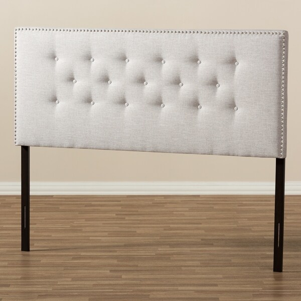 Contemporary Fabric Headboard by Baxton Studio - - 19487338