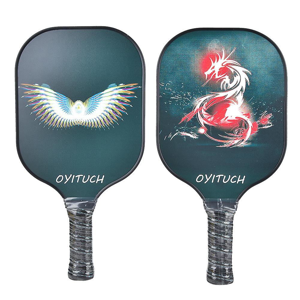 Pickleball Paddles Set Carbon Fiber Rackets With Balls And Storage Bag Sports Equipment