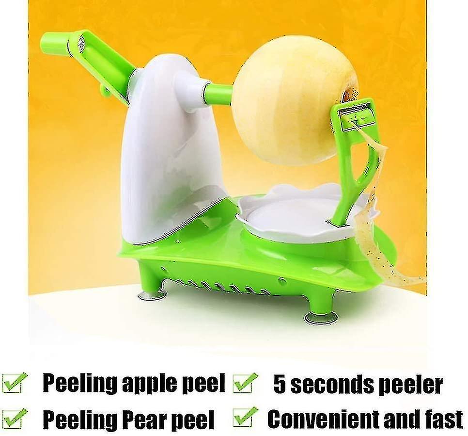 Fruit Peeler Rapid Manual Set With Slicer Apple Pear Peeling Machine