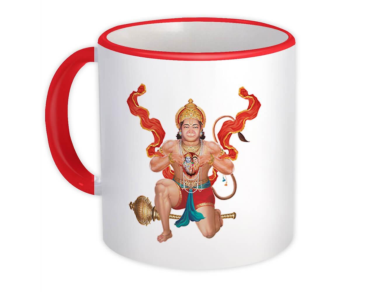 Gift Mug: Hanuman Rama Sita Poster Indian