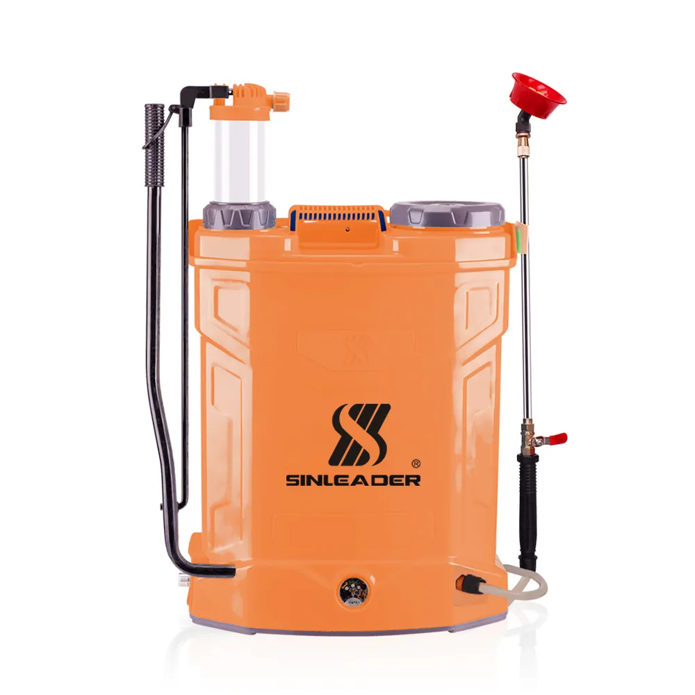 Sinleader 2 In 1 Agricultural Boom 16l Knapsack Electric Sprayers Lithium Battery Pack Sprayer