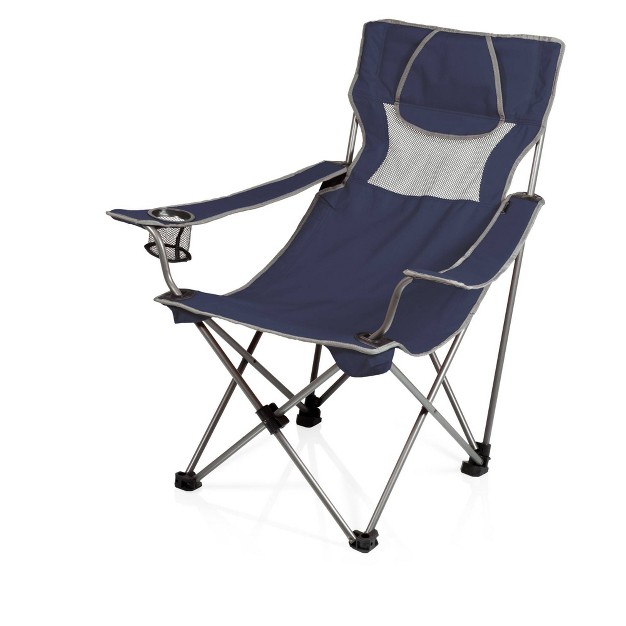 Picnic Time Campsite Camp Chair Navy