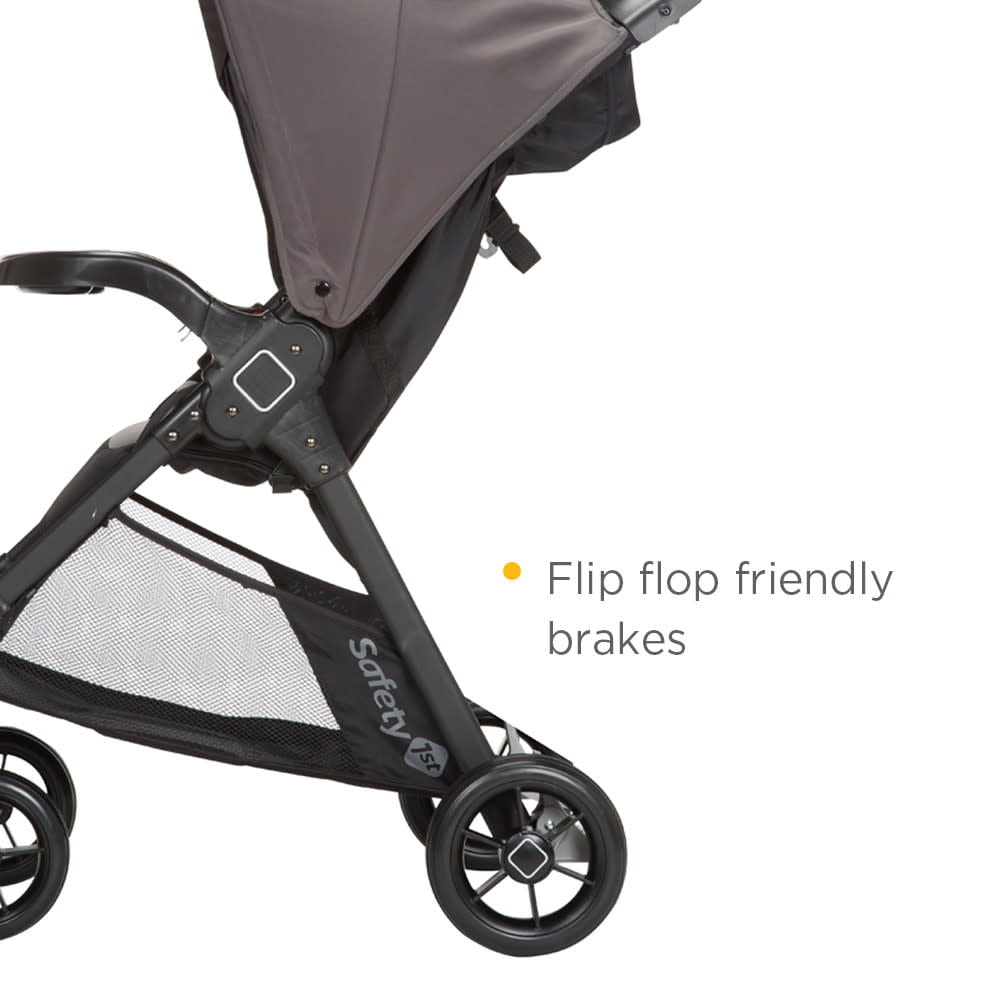 Safety 1ˢᵗ Smooth Ride Travel System Stroller and Infant Car Seat, Monument