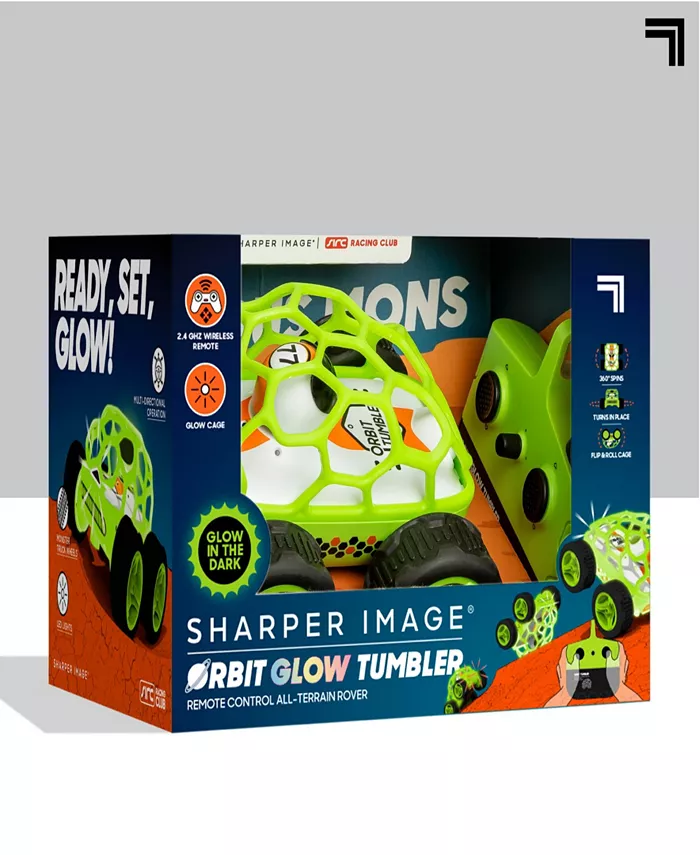 Sharper Image Orbit Tumbler Glow-in-The-Dark All-Terrain Rover Toy