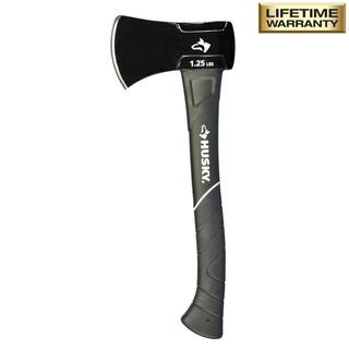 Husky 1-14 lb. Premium Camp Axe with 14 in. Fiberglass Handle HD-F125SB