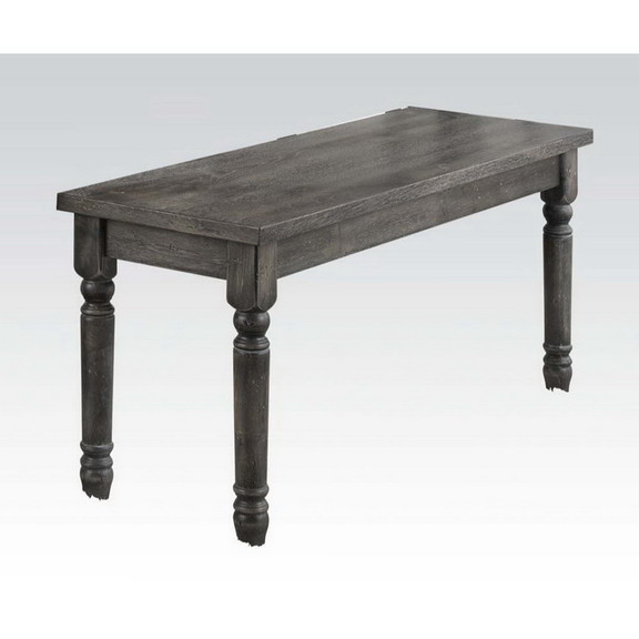 Acme 71438 DaLace Bench  Weathered Gray