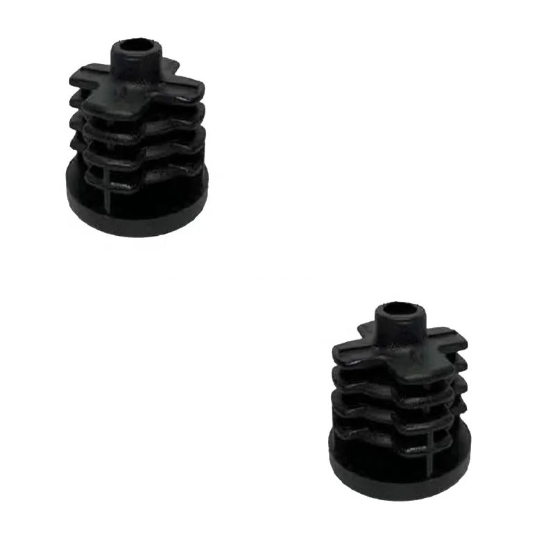 32mm pipe inner rubber joints parts wheel connector desk leg plug Rubber American fence accessories good quality