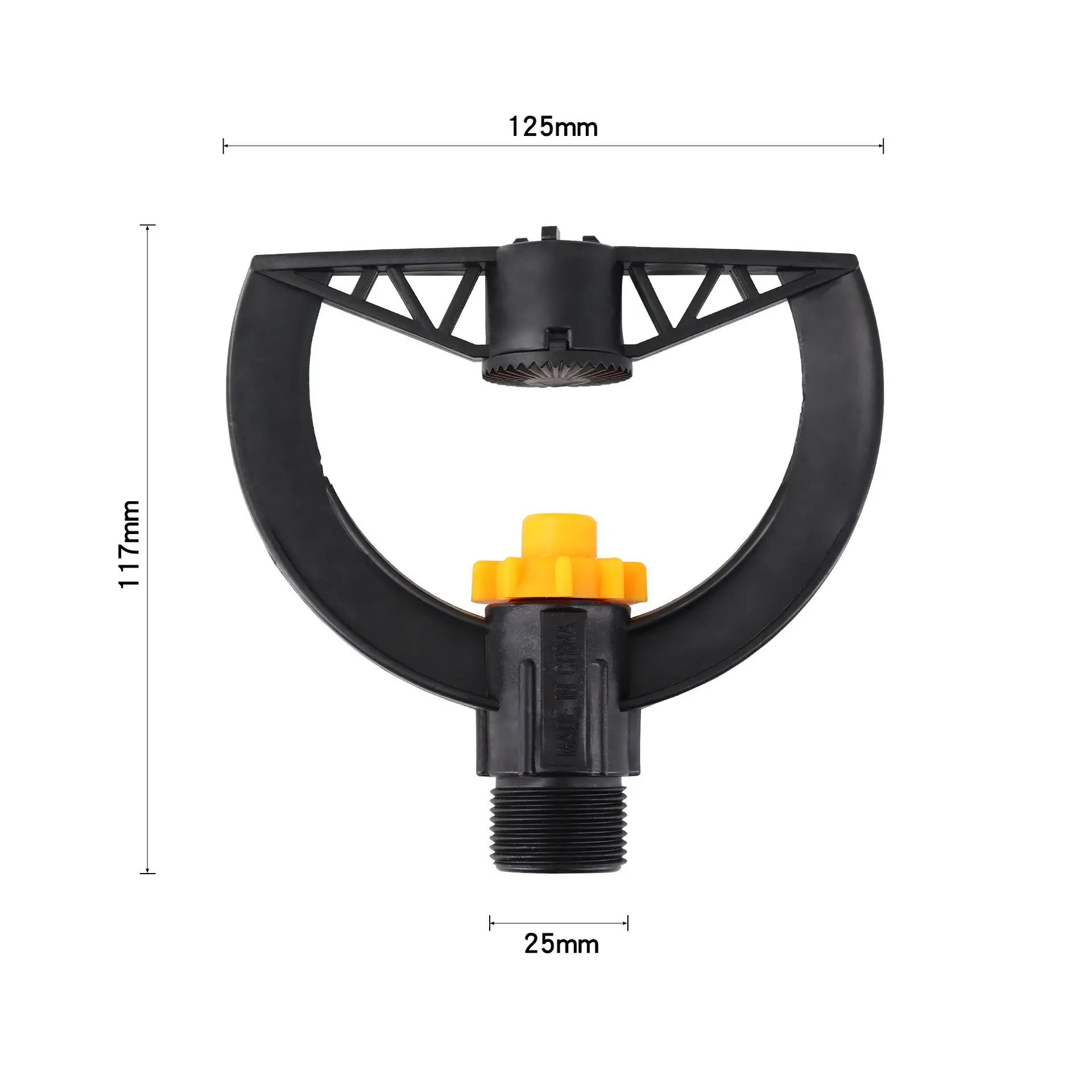 3/4'' High quality farm garden sprinkler 360 degree rotary lawn sprinkler garden irrigation sprinkler