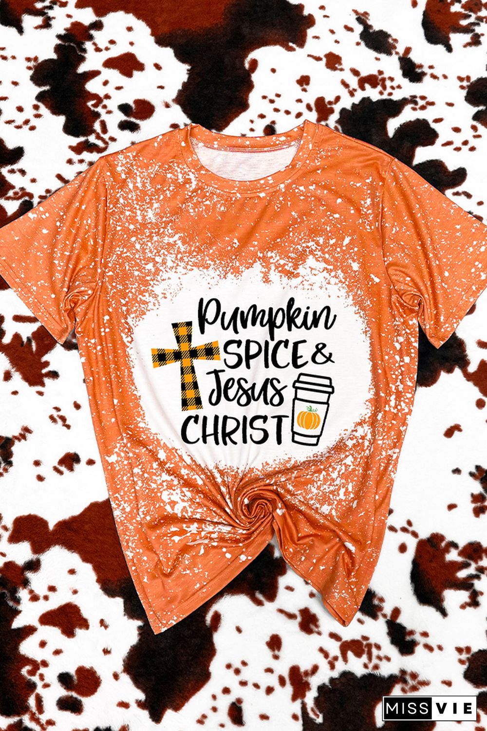 Fall Halloween Pumpkin Thanksgiving Graphic Tee Wholesale