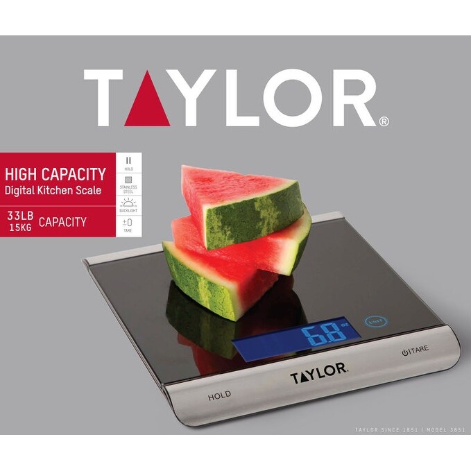 Taylor Ultra High Capacity Digital Kitchen Scale