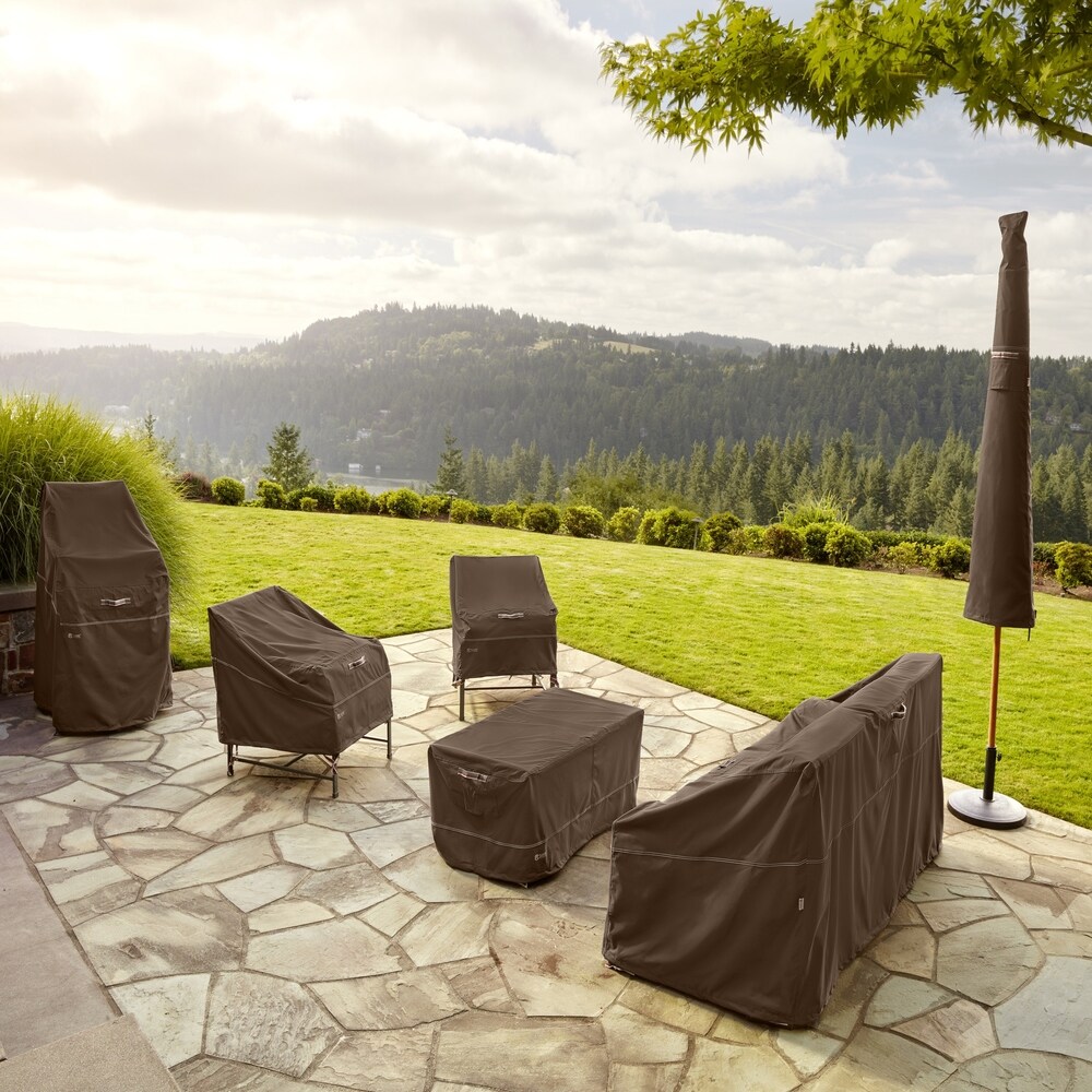 Classic Accessories Madrona Waterproof 44 Inch Round Fire Pit Cover