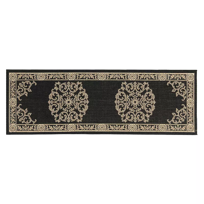 Safavieh Courtyard Medallion Indoor Outdoor Rug