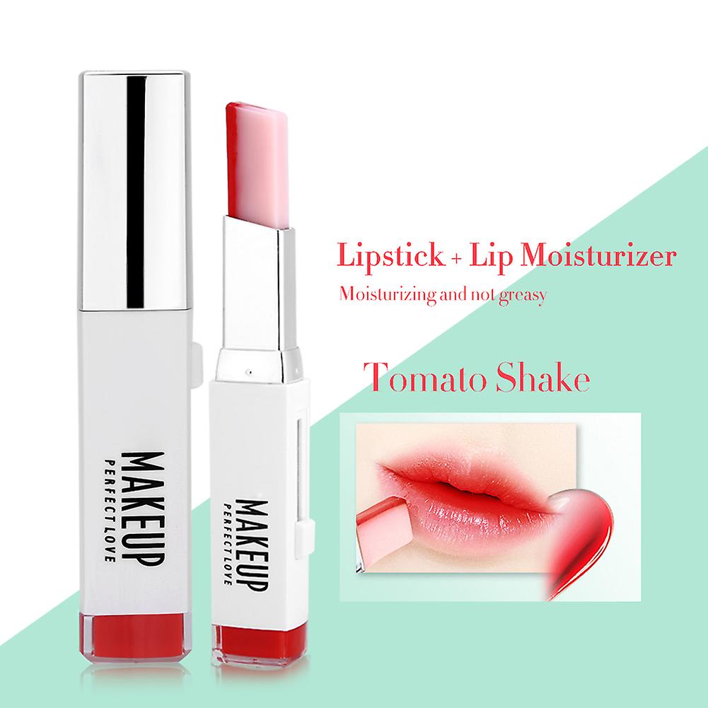 Makeup Lipstick Gradient Color V Top Lip Balm Long Lasting Lip Moisturizer 6#